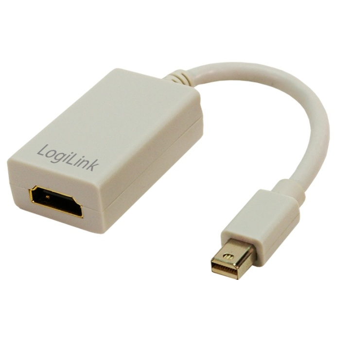 LogiLink Mini DisplayPort 1.1 -> HDMI in de groep COMPUTERS & RANDAPPARATUUR / Computerkabels / DisplayPort / Adapters bij TP E-commerce Nordic AB (38-43829)