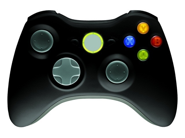 Trådlös handkontroll till Xbox 360 (Svart) in de groep HOME ELECTRONICS / Spelconsoles en accessoires / Xbox 360 bij TP E-commerce Nordic AB (38-4466)