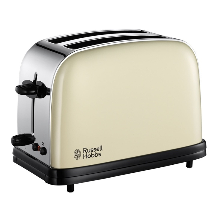 Russell Hobbs Brödrost Cream 2 skivors in de groep HUISHOUDEN & TUIN / Huishoudelijke apparaten / Broodroosters & Broodgrills / Broodroosters bij TP E-commerce Nordic AB (38-45275)