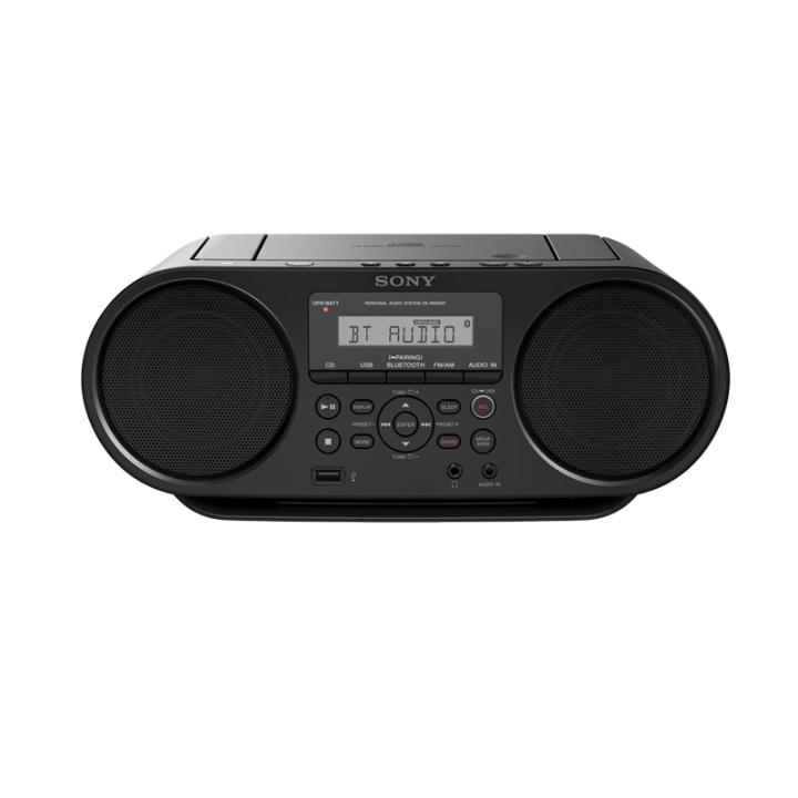 Sony CD-Boombox m. Bluetooth in de groep HOME ELECTRONICS / Audio & Beeld / Thuisbioscoop, Hifi en Draagbaar / Compacte stereo- en platenspelers bij TP E-commerce Nordic AB (38-45504)