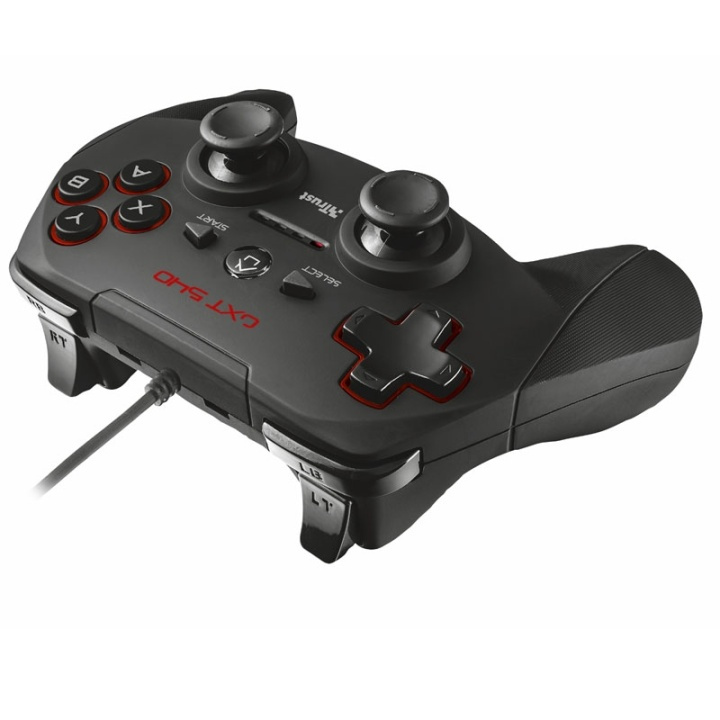 Trust GXT 540 Wired Gamepad PC/PS3 in de groep COMPUTERS & RANDAPPARATUUR / Computeraccessoires / Overige bij TP E-commerce Nordic AB (38-46083)