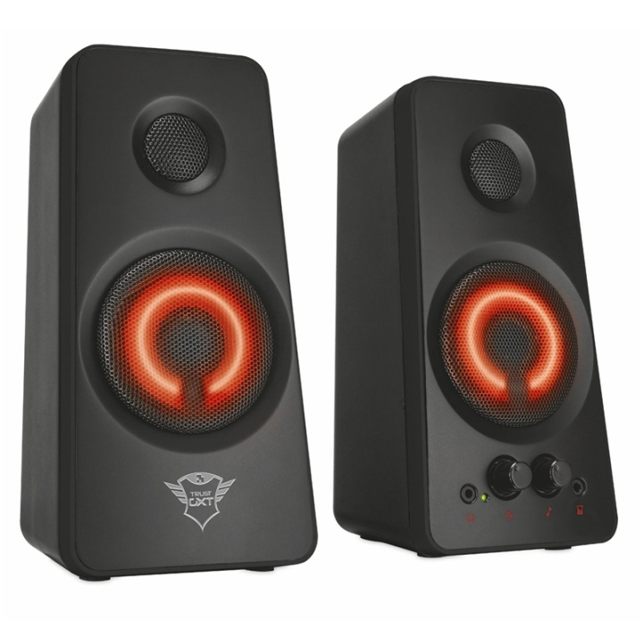 Trust GXT 608 LED 2.0 Gaming Speaker in de groep COMPUTERS & RANDAPPARATUUR / Computeraccessoires / Luidsprekers bij TP E-commerce Nordic AB (38-46122)