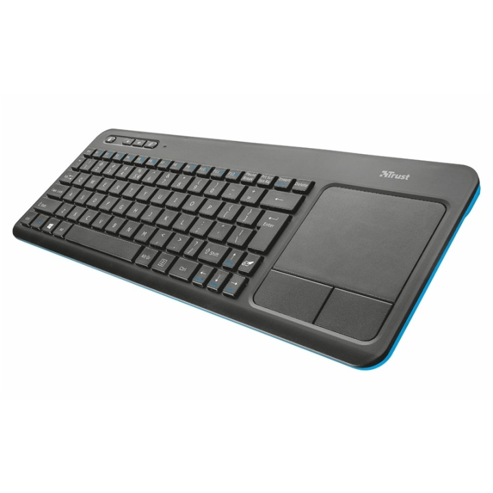 Trust VEZA Trådl. Touchpad keyboard in de groep COMPUTERS & RANDAPPARATUUR / Muizen en toetsenborden / Toetsenborden / Met kabel bij TP E-commerce Nordic AB (38-46123)