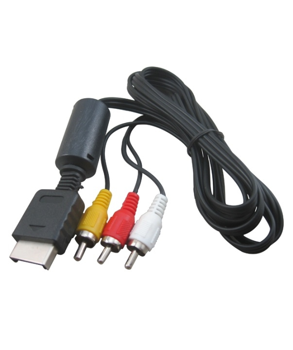 Composietkabel voor PS2/PS3 in de groep HOME ELECTRONICS / Spelconsoles en accessoires / Sony PlayStation 3 bij TP E-commerce Nordic AB (38-4678)
