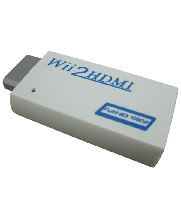 Wii naar HDMI-adapter, 1080P Full-HD in de groep HOME ELECTRONICS / Spelconsoles en accessoires / Nintendo Wii bij TP E-commerce Nordic AB (38-4687)