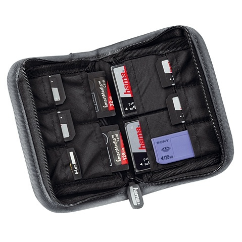 Mini Memory Card Case, black/ grey in de groep HOME ELECTRONICS / Foto & Video / Fotoapparatuur / Overige bij TP E-commerce Nordic AB (38-47326)