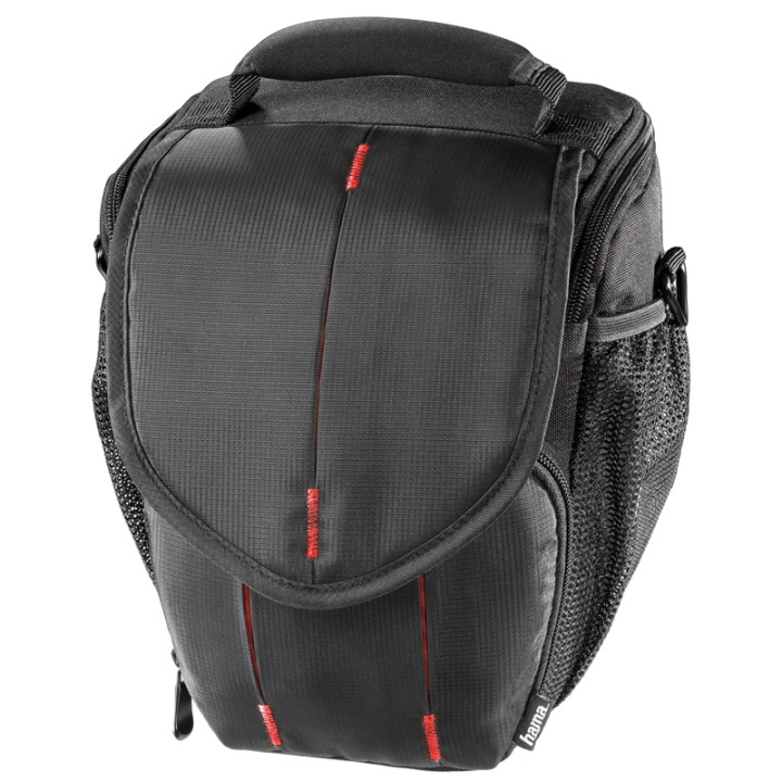 HAMA Canberra Camera Bag, 130 Colt , black/red in de groep HOME ELECTRONICS / Foto & Video / Fotoapparatuur / Cameratassen bij TP E-commerce Nordic AB (38-47465)