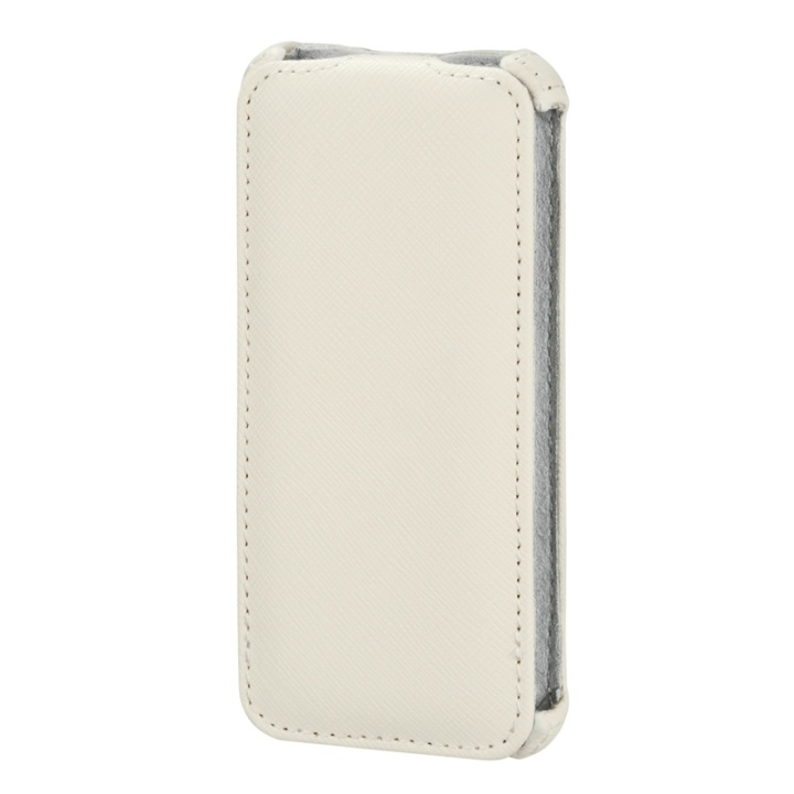 Flap Case Flap Case for Apple iPhone 5/5s/SE, white in de groep SMARTPHONE & TABLETS / Mobielbescherming / Apple / iPhone 5/5S/SE / Wallet Case bij TP E-commerce Nordic AB (38-47650)
