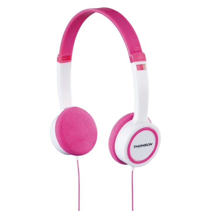THOMSON HED1105 On Ear For Kids 85db Pink in de groep HOME ELECTRONICS / Audio & Beeld / Koptelefoon & Accessoires / Koptelefoon bij TP E-commerce Nordic AB (38-47714)