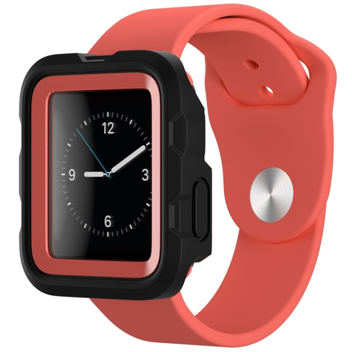 GRIFFIN Survivor Tactical Case Apple Watch 38mm Coral in de groep SMARTPHONE & TABLETS / Training, thuis & vrije tijd / Apple Watch & Accessoires / Accessoires bij TP E-commerce Nordic AB (38-47822)