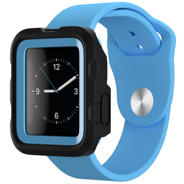 GRIFFIN Survivor Tactical Case Apple Watch 42mm Blue in de groep SMARTPHONE & TABLETS / Training, thuis & vrije tijd / Apple Watch & Accessoires / Accessoires bij TP E-commerce Nordic AB (38-47826)