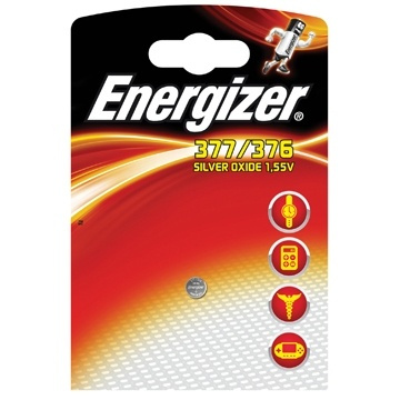 ENERGIZER Batteri 377/376 1-pack in de groep HOME ELECTRONICS / Batterijen & Opladers / Batterijen / Knoopcel bij TP E-commerce Nordic AB (38-47920)