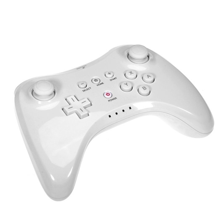 Pro Controller voor Nintendo Wii U (Wit) in de groep HOME ELECTRONICS / Spelconsoles en accessoires / Nintendo Wii U bij TP E-commerce Nordic AB (38-4826)