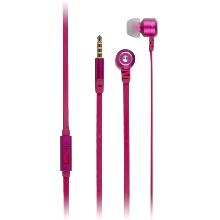KITSOUND FRESH Headphone Ribbon 3,5mm In-Ear Pink in de groep HOME ELECTRONICS / Audio & Beeld / Koptelefoon & Accessoires / Koptelefoon bij TP E-commerce Nordic AB (38-48605)