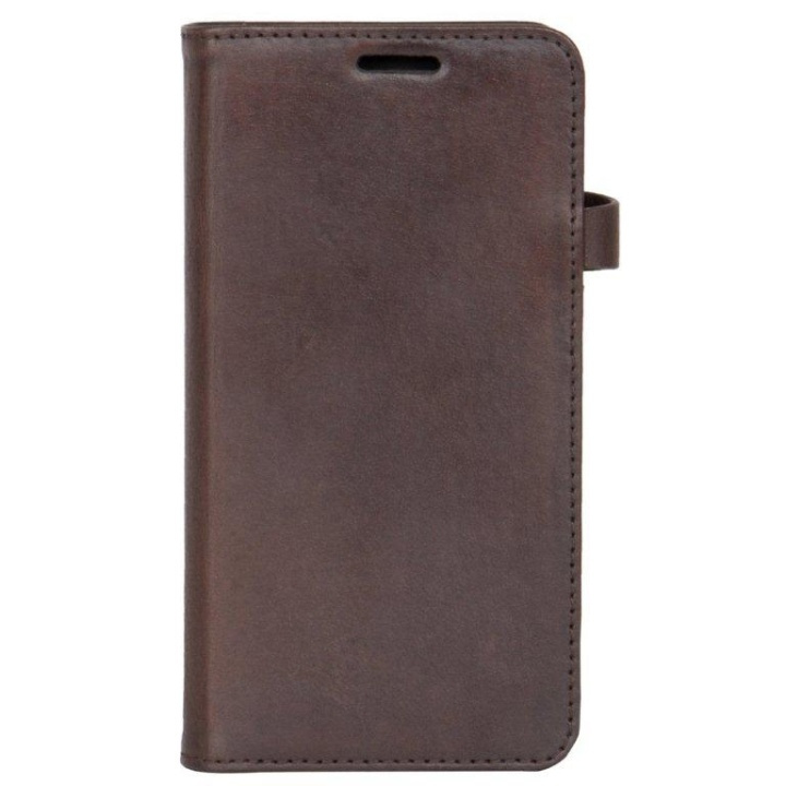 BUFFALO Wallet Leather Brown 3 Cardpockets Samsung Galaxy S6 Edge in de groep SMARTPHONE & TABLETS / Mobielbescherming / Samsung bij TP E-commerce Nordic AB (38-48969)