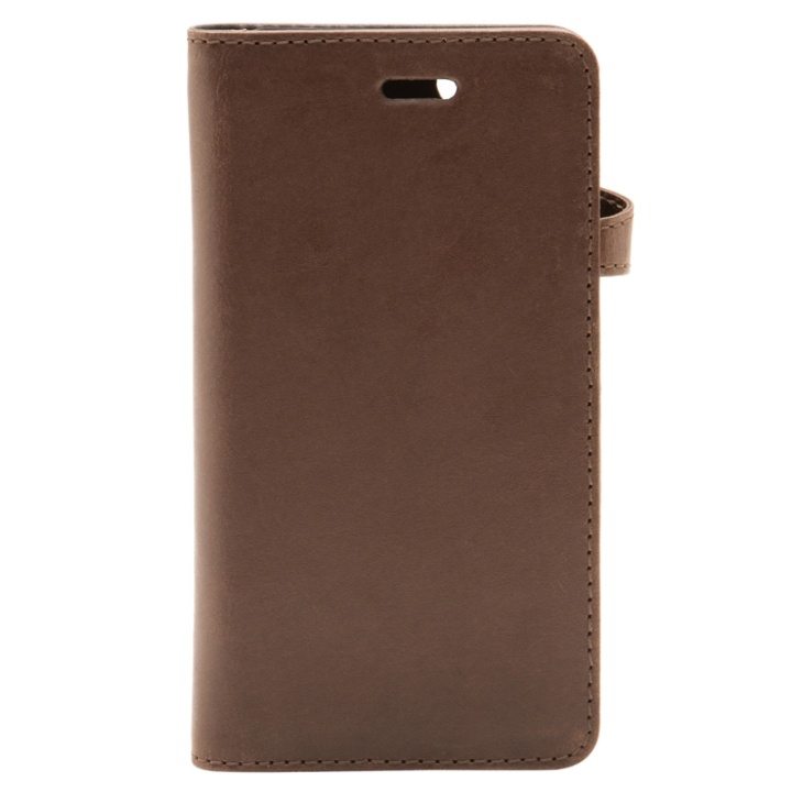 BUFFALO Wallet Leather Brown 3 Cardpockets iPhone 6/7/8/SE2020 in de groep SMARTPHONE & TABLETS / Mobielbescherming / Apple / iPhone 7 / Wallet Case bij TP E-commerce Nordic AB (38-48978)