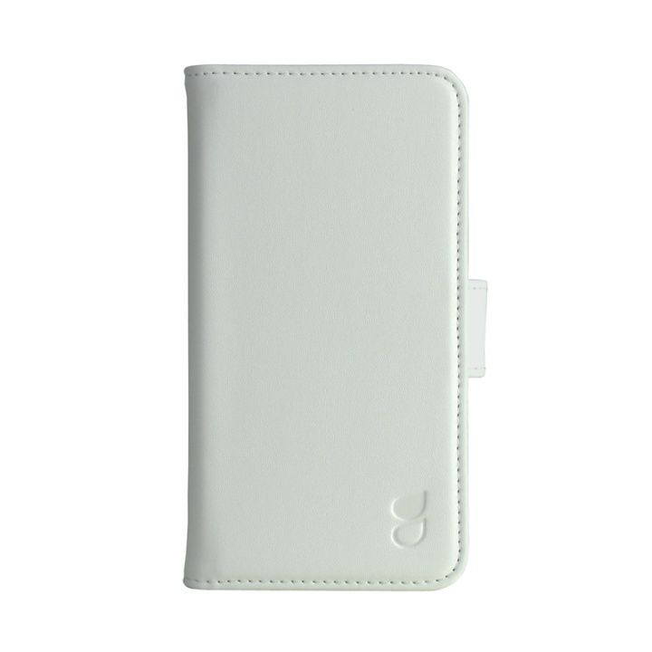GEAR Wallet White 3 Cardpockets iPhone 6/7/8/SE White in de groep SMARTPHONE & TABLETS / Mobielbescherming / Apple / iPhone 7 / Wallet Case bij TP E-commerce Nordic AB (38-49005)