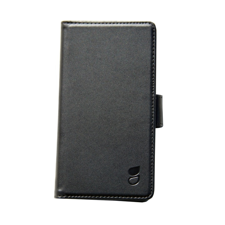 GEAR Wallet Black 2 Cardpockets Huawei Honor 7 in de groep SMARTPHONE & TABLETS / Mobielbescherming / Huawei bij TP E-commerce Nordic AB (38-49024)