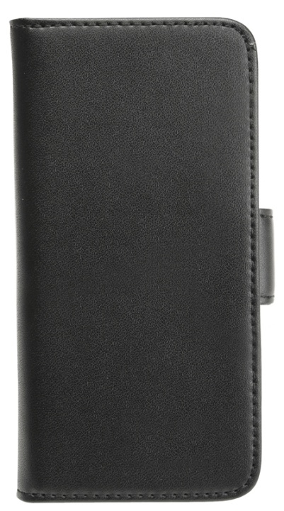 GEAR Wallet Black 3 Cardpockets iPhone 5/5s/SE in de groep SMARTPHONE & TABLETS / Mobielbescherming / Apple / iPhone 5/5S/SE / Wallet Case bij TP E-commerce Nordic AB (38-49100)