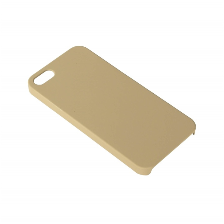 GEAR Mobile Cover Beige iPhone 5/SE in de groep SMARTPHONE & TABLETS / Mobielbescherming / Apple / iPhone 5/5S/SE / Hoesjes bij TP E-commerce Nordic AB (38-49120)