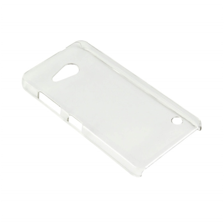 GEAR Mobile Cover Transparent Microsoft Lumia 550 in de groep SMARTPHONE & TABLETS / Mobielbescherming / Universele bescherming / Hoesjes bij TP E-commerce Nordic AB (38-49161)