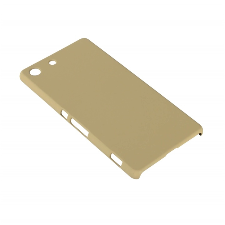 GEAR Mobile Cover Beige Xperia M5 in de groep SMARTPHONE & TABLETS / Mobielbescherming / Sony bij TP E-commerce Nordic AB (38-49196)