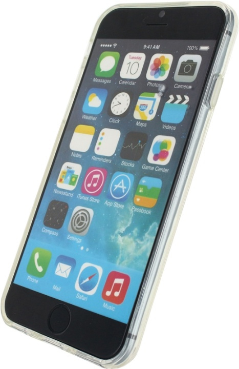 Smartphone Gel-case Apple iPhone 6 / 6s Transparant in de groep SMARTPHONE & TABLETS / Mobielbescherming / Apple / iPhone 6/6S / Hoesjes bij TP E-commerce Nordic AB (38-49799)