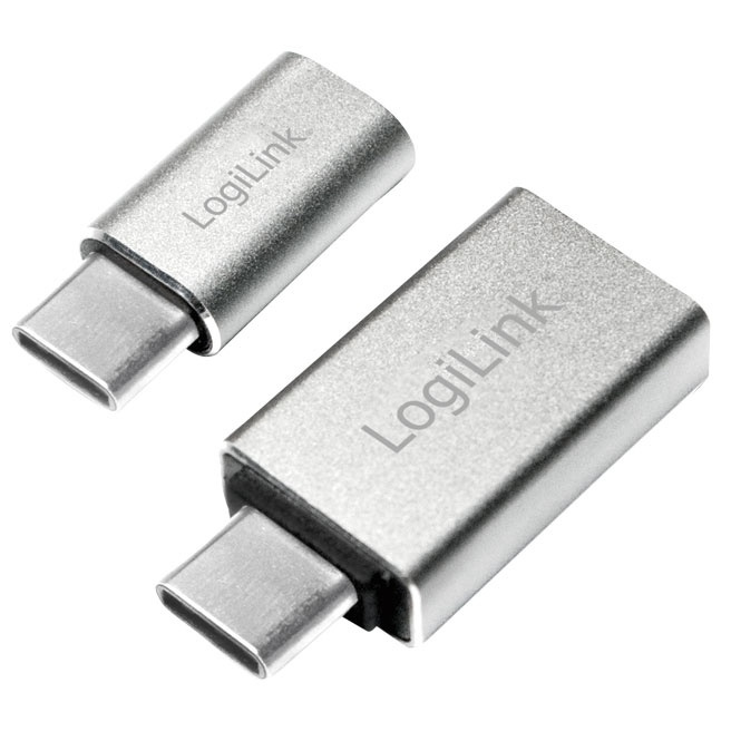 LogiLink USB-C > USB + USB-C > MicroUSB in de groep COMPUTERS & RANDAPPARATUUR / Computerkabels / USB / Micro-USB / Adapters bij TP E-commerce Nordic AB (38-50210)