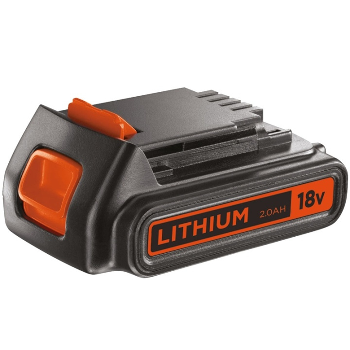 Black & Decker Batteri 18V, 2.0Ah in de groep HUISHOUDEN & TUIN / Gereedschap / Overig gereedschap & Accessoires bij TP E-commerce Nordic AB (38-50237)