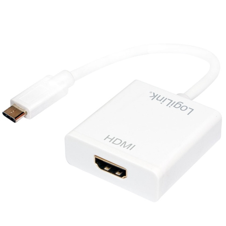 LogiLink USB-C -> HDMI-Hona Adapter in de groep HOME ELECTRONICS / Kabels & Adapters / HDMI / Adapters bij TP E-commerce Nordic AB (38-50665)
