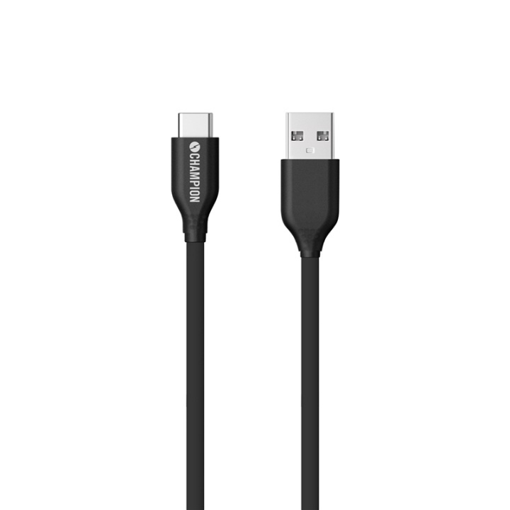 Champion USB 2.0 C till A, 1m in de groep SMARTPHONE & TABLETS / Opladers & Kabels / Kabels / Kabels Type C bij TP E-commerce Nordic AB (38-51314)