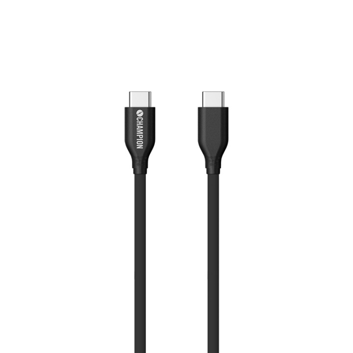 Champion USB 2.0 C till C, 1m in de groep SMARTPHONE & TABLETS / Opladers & Kabels / Kabels / Kabels Type C bij TP E-commerce Nordic AB (38-51316)