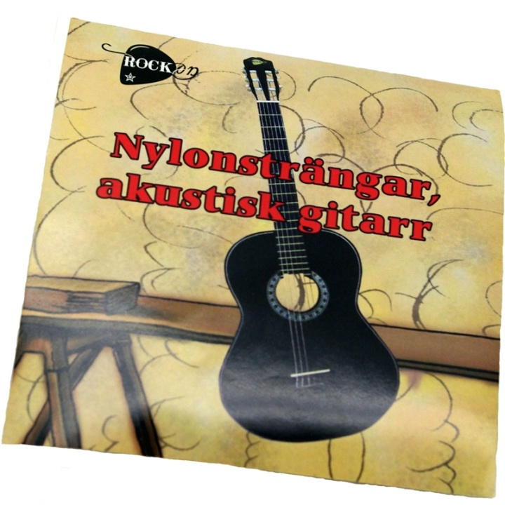 Rock On Nylonsträngar Akustisk Gitarr in de groep SPEELGOED, KINDER- & BABYPRODUCTEN / Muziek, Zang en afbeelingen / Muziekaccessoires bij TP E-commerce Nordic AB (38-51668)