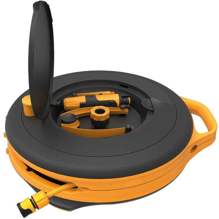 Fiskars Waterwheel med 15 m slang Ø9mm in de groep HUISHOUDEN & TUIN / Tuinproducten / Overige bij TP E-commerce Nordic AB (38-51861)