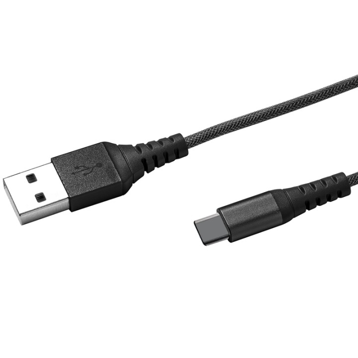 Celly Extreme Cable USB-C 1m Sv in de groep SMARTPHONE & TABLETS / Opladers & Kabels / Kabels / Kabels Type C bij TP E-commerce Nordic AB (38-52236)