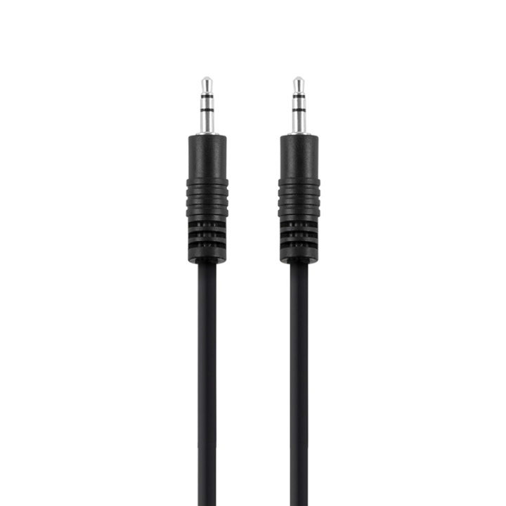 Champion 3,5mm - 3,5mm Hane-Hane 0.5m in de groep HOME ELECTRONICS / Kabels & Adapters / Audio Analoog / 3.5 mm bij TP E-commerce Nordic AB (38-52280)