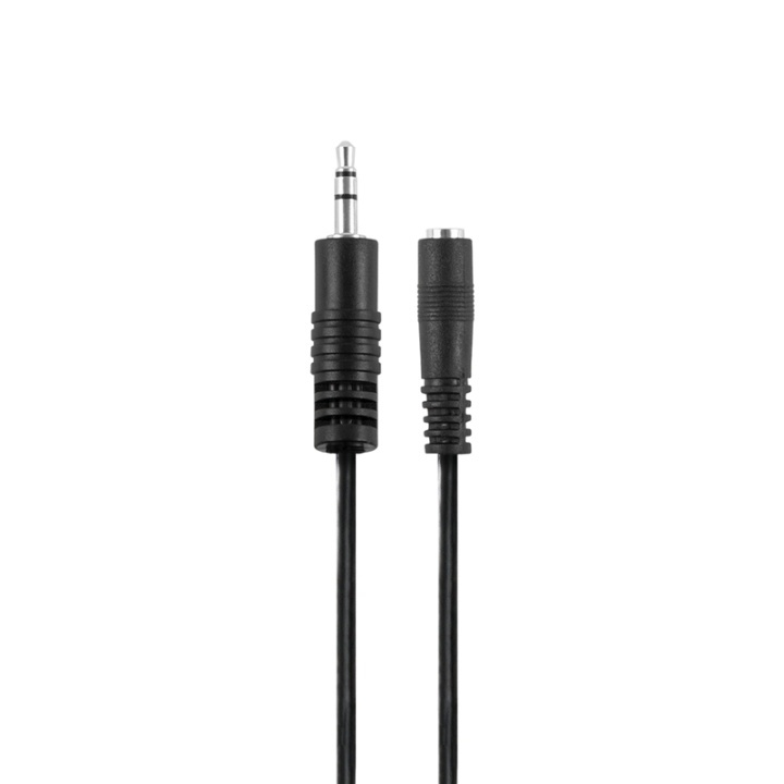 Champion 3,5mm - 3,5mm Hane-Hona 3.0m in de groep HOME ELECTRONICS / Kabels & Adapters / Audio Analoog / 3.5 mm bij TP E-commerce Nordic AB (38-52293)