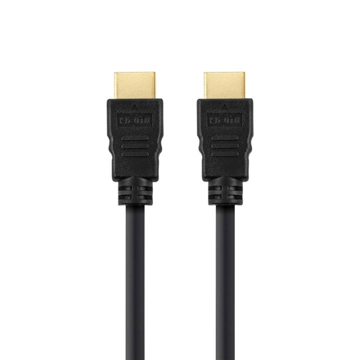 Champion HDMI-kabel Ha-Ha Svart 2.0m in de groep HOME ELECTRONICS / Kabels & Adapters / HDMI / Kabels bij TP E-commerce Nordic AB (38-52314)