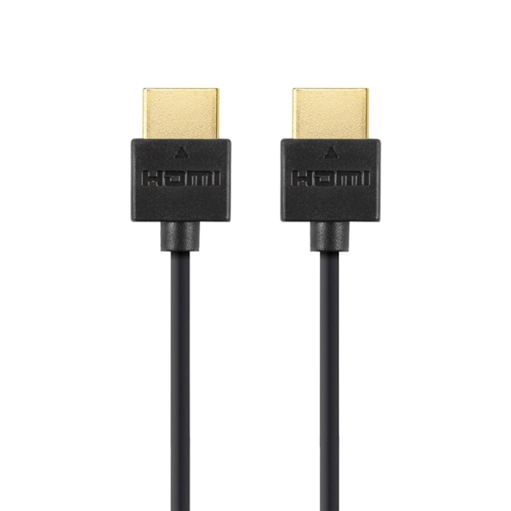 Champion HDMI-kabel Ha-Ha SLIM 0.5m in de groep HOME ELECTRONICS / Kabels & Adapters / HDMI / Kabels bij TP E-commerce Nordic AB (38-52319)