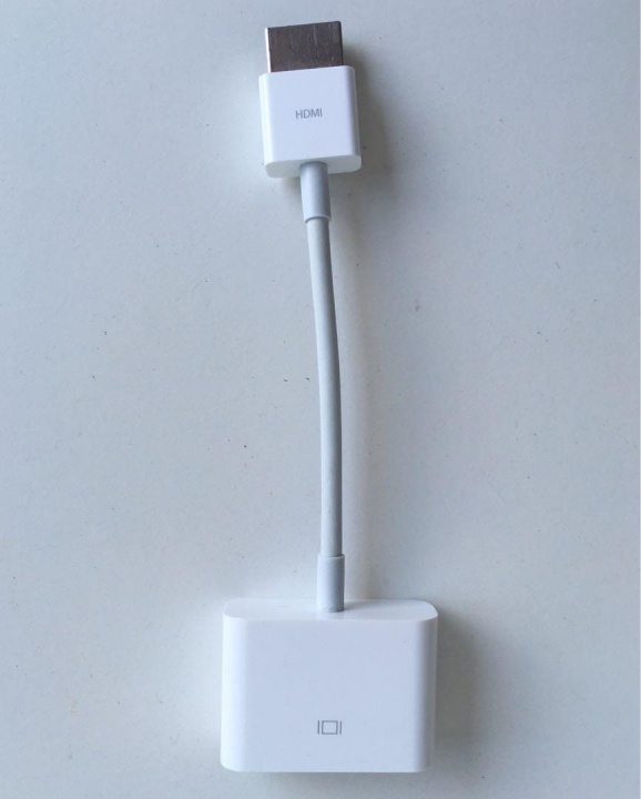 Apple HDMI-naar-DVI-adapter in de groep HOME ELECTRONICS / Kabels & Adapters / HDMI / Adapters bij TP E-commerce Nordic AB (38-52621)