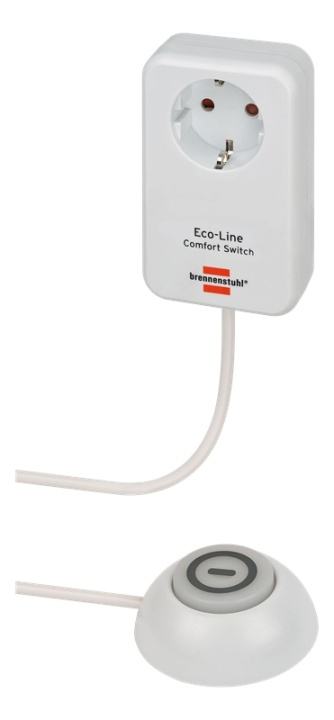 Eco-Line Comfort Switch Adapter EL CSA 1 in de groep HUISHOUDEN & TUIN / Elektriciteit & Verlichting / Verlengkabels bij TP E-commerce Nordic AB (38-52766)