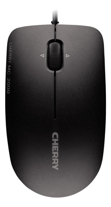 Cherry MC 2000 Corded Mouse, USB, Black in de groep COMPUTERS & RANDAPPARATUUR / Muizen en toetsenborden / Muizen / Met kabel bij TP E-commerce Nordic AB (38-52814)