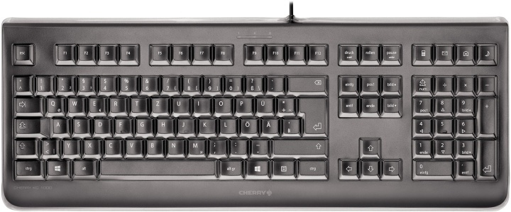 Cherry KC 1068 - IP 68 klassat tangentbord, nordisk layout, svart in de groep COMPUTERS & RANDAPPARATUUR / Muizen en toetsenborden / Toetsenborden / Met kabel bij TP E-commerce Nordic AB (38-52848)