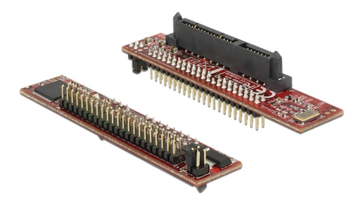 DeLOCK SATA III to IDE 44-pin converter, 1x SATA male, 1xIDE male in de groep COMPUTERS & RANDAPPARATUUR / Computeronderdelen / Harde schijven / Chassisventilatoren bij TP E-commerce Nordic AB (38-52974)