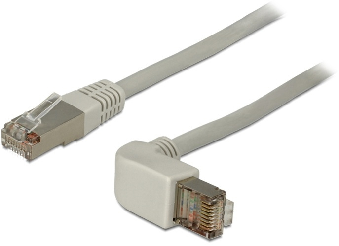 DeLOCK Cat.6A SSTP-kabel, vinklad - rak kontakt, 2m in de groep COMPUTERS & RANDAPPARATUUR / Computerkabels / Netwerkkabels / Cat6 bij TP E-commerce Nordic AB (38-53049)