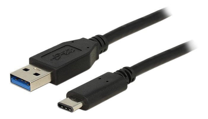 DeLOCK USB cable, 0,5m, Type C ma - Type A ma, 3.1 Gen 2, black in de groep COMPUTERS & RANDAPPARATUUR / Computerkabels / USB / USB-C bij TP E-commerce Nordic AB (38-53061)