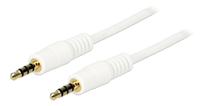Delock Cable Stereo Jack 3.5 mm 4 pin male > male 10 m in de groep HOME ELECTRONICS / Kabels & Adapters / Audio Analoog / 3.5 mm bij TP E-commerce Nordic AB (38-53071)