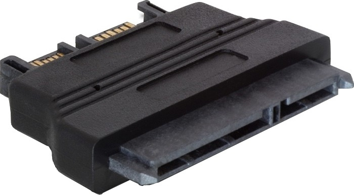 DeLOCK SATA till Slim SATA adapter, ho-ha in de groep COMPUTERS & RANDAPPARATUUR / Computerkabels / Interne / SATA bij TP E-commerce Nordic AB (38-53156)