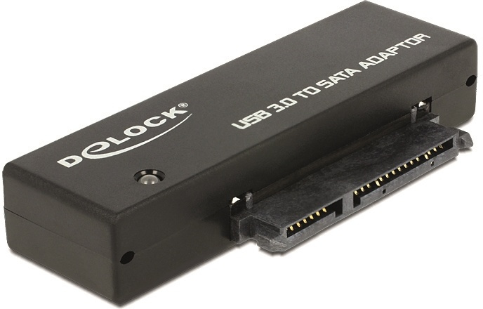 DeLOCK USB 3.0 till SATA direkt dockning, 6Gb/s, svart in de groep COMPUTERS & RANDAPPARATUUR / Computeronderdelen / Harde schijven / Chassisventilatoren bij TP E-commerce Nordic AB (38-53164)