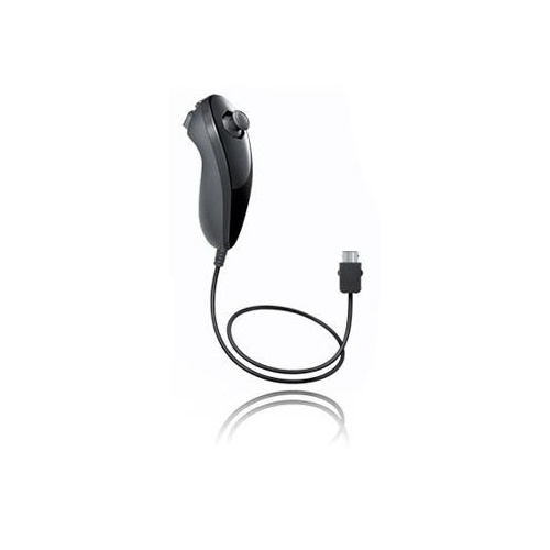 Nunchuk voor Wii en Wii U (Zwart) in de groep HOME ELECTRONICS / Spelconsoles en accessoires / Nintendo Wii bij TP E-commerce Nordic AB (38-5345)